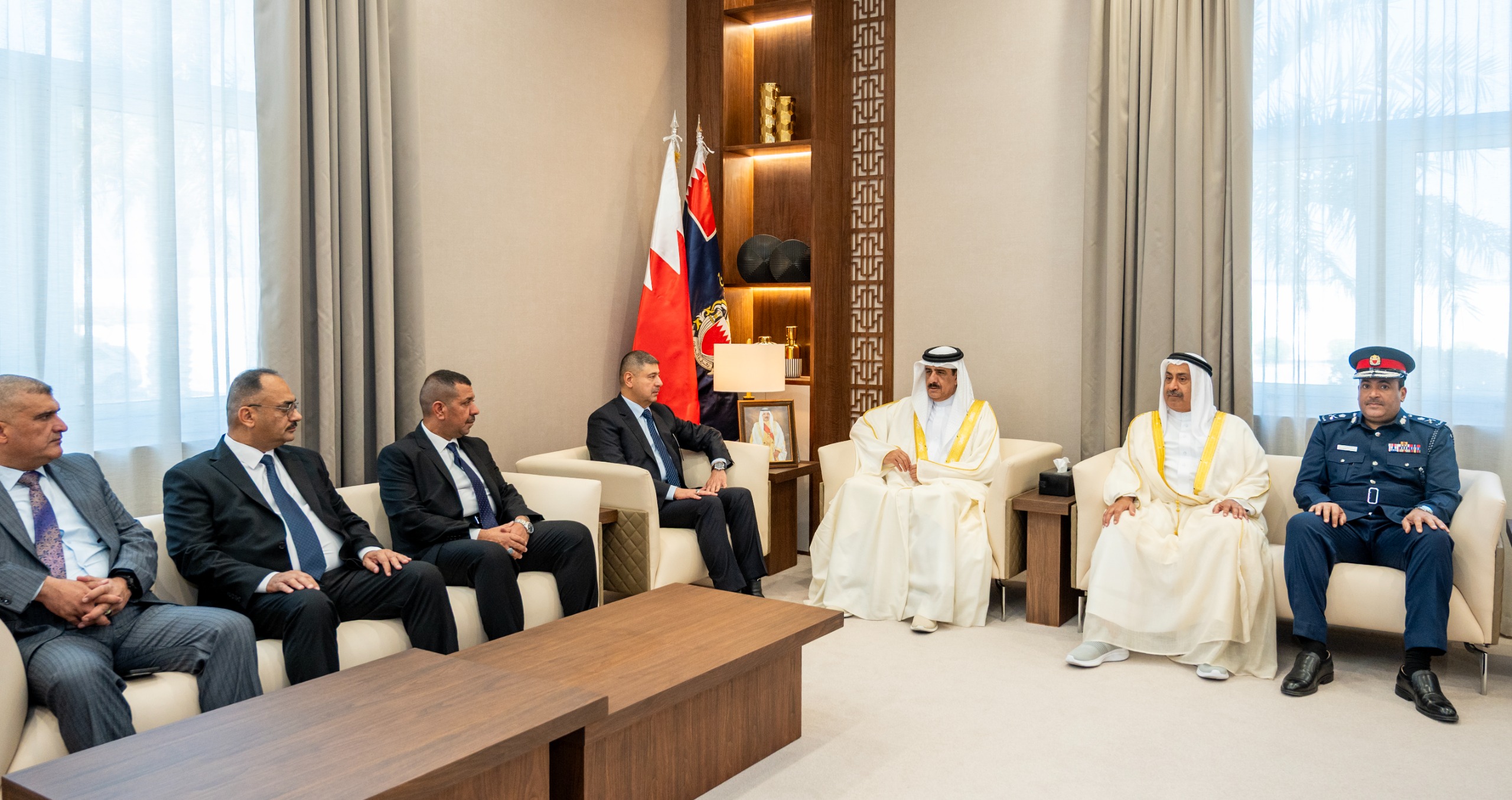 نائب وزير الداخلية يستقبل مدير المرور العام بوزارة الداخلية العراقية<